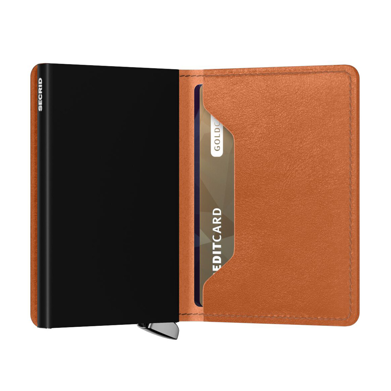 Slimwallet Basco cognac
