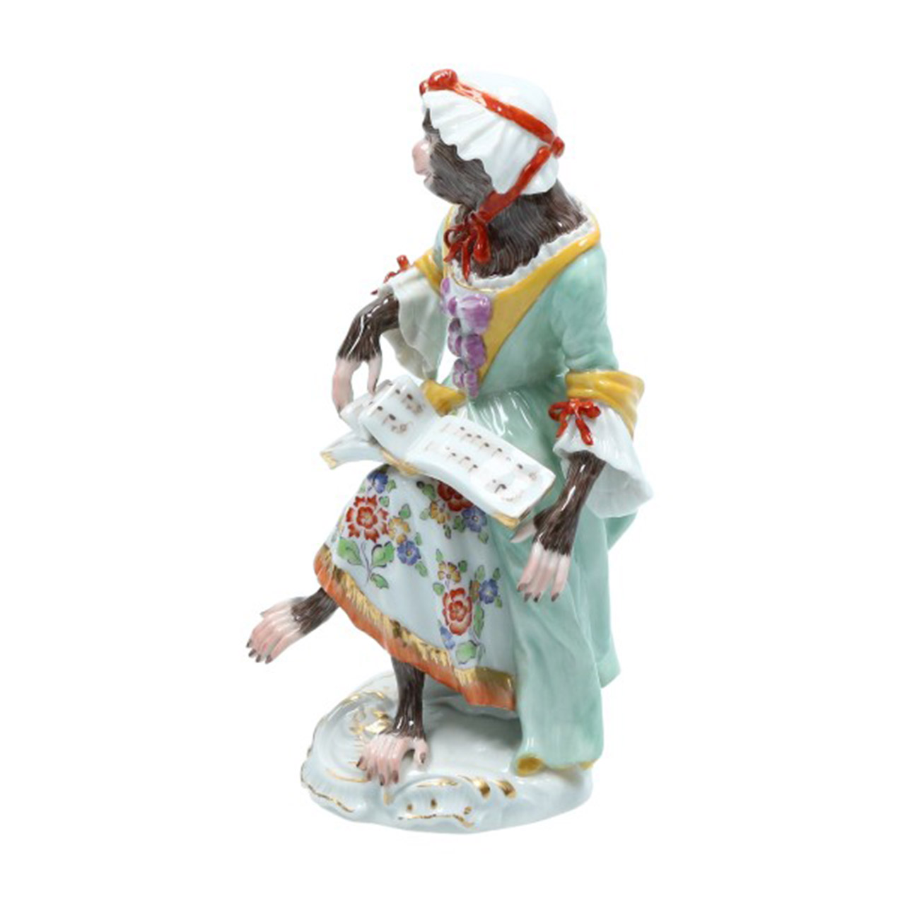 Songstress Monkey Orchestra 12.5 cm, Figur, Porzellan, Erwachsener, Person, Frau