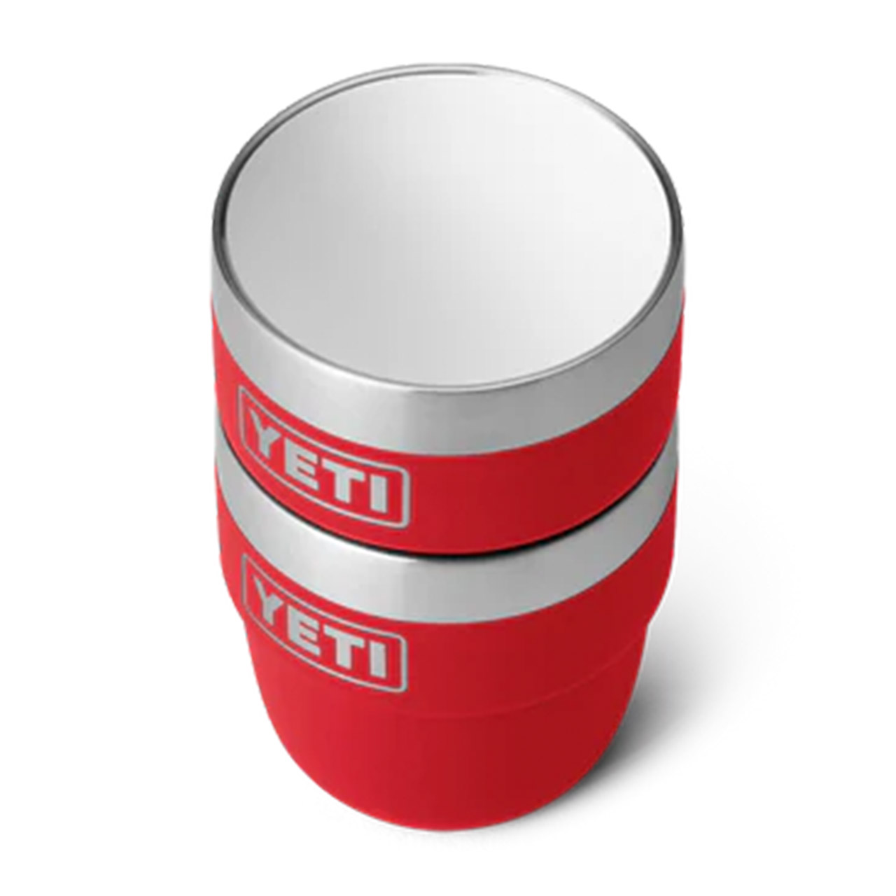 Stackable mug set 0.12 l rescue red 2 pieces
