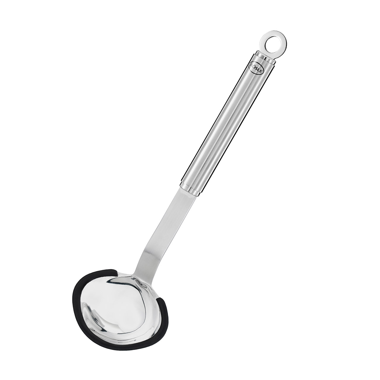 Sauce Spoon with Silicone Edge, Utensil für die Küche, Schöpfkelle, Rauchrohr