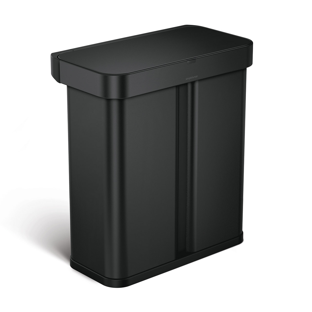 Regangular sensor bin black