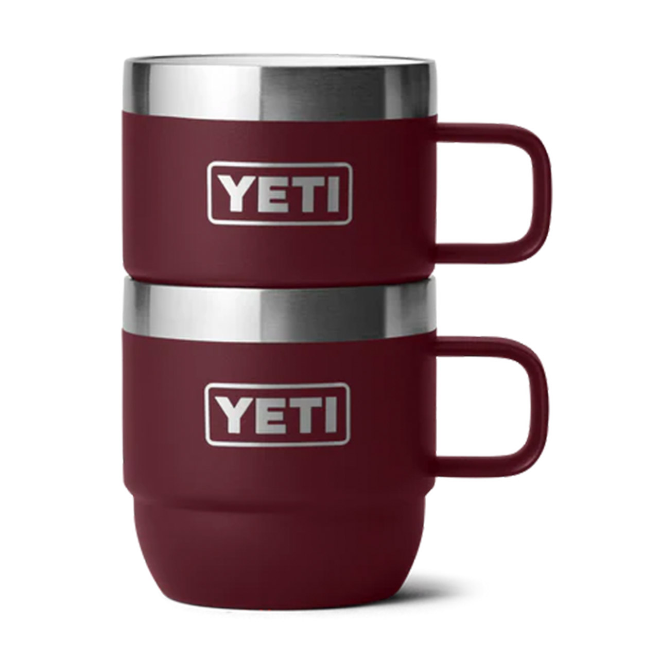 Stackable mug set 0.18 l wild wine red 2 pieces
