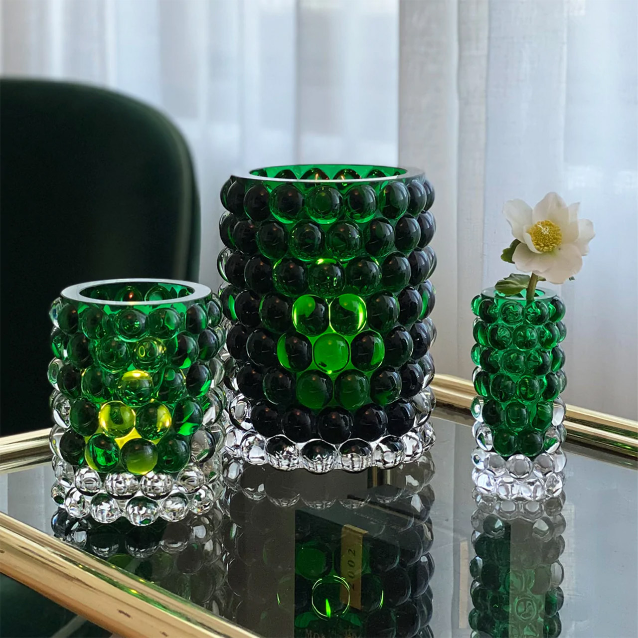 Vase 11 cm grün