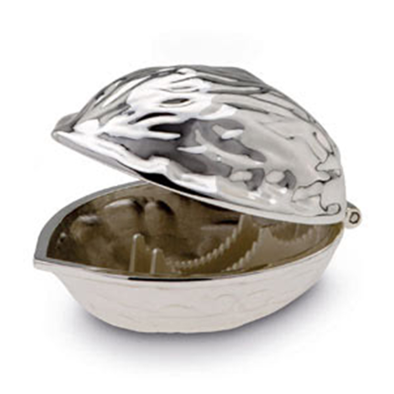 Nutcracker walnut silver-plated , Schale, Helm, Aluminium, Zubehör, Schmuck