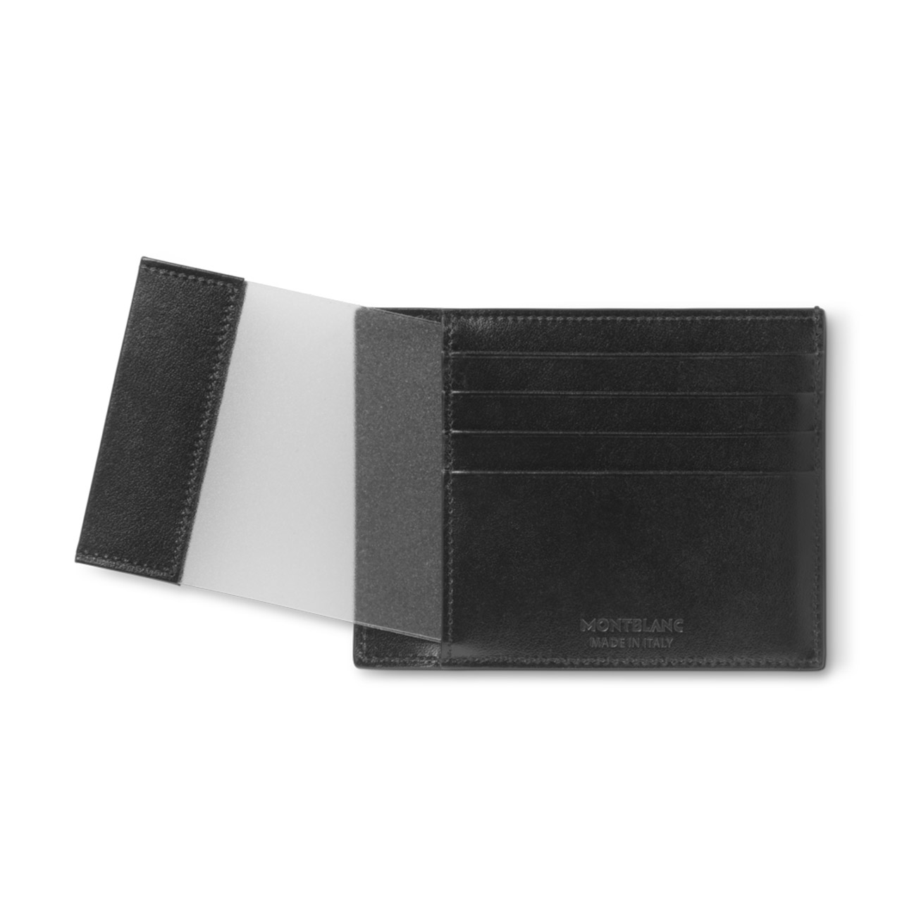 Card holder 4cc with ID holder black, Zubehor, Geldbörse