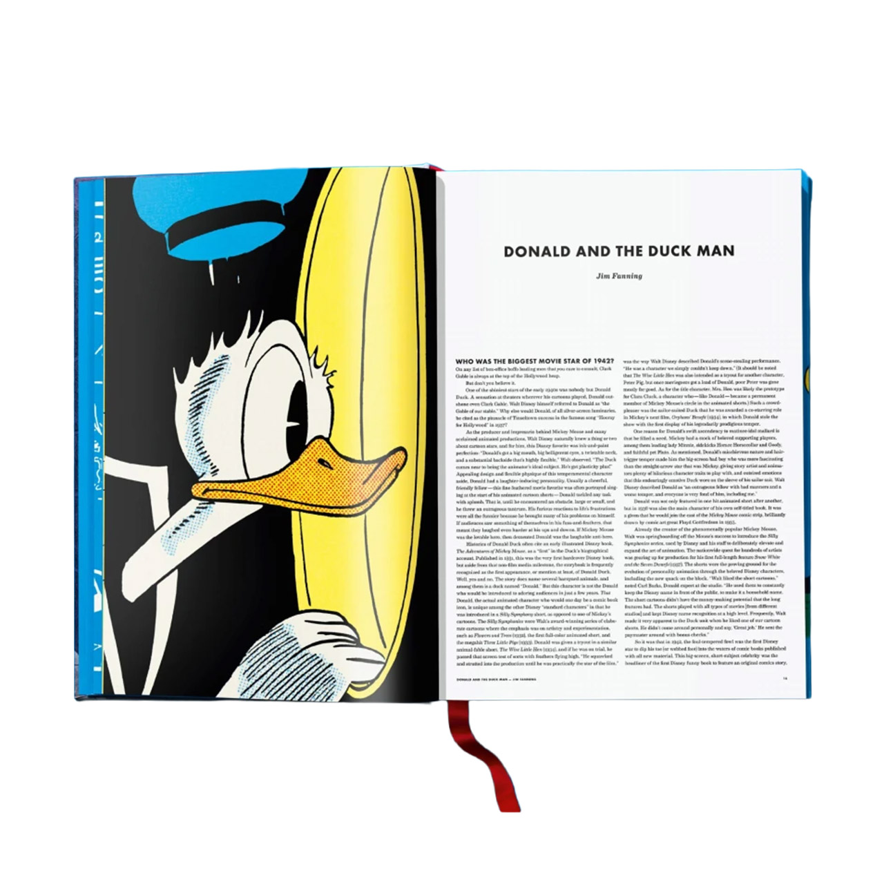Coffe Table Book Donald Duck Vol. 1. 1942–1950, Buch, Veröffentlichung, Banane, Pflanze, Produzieren