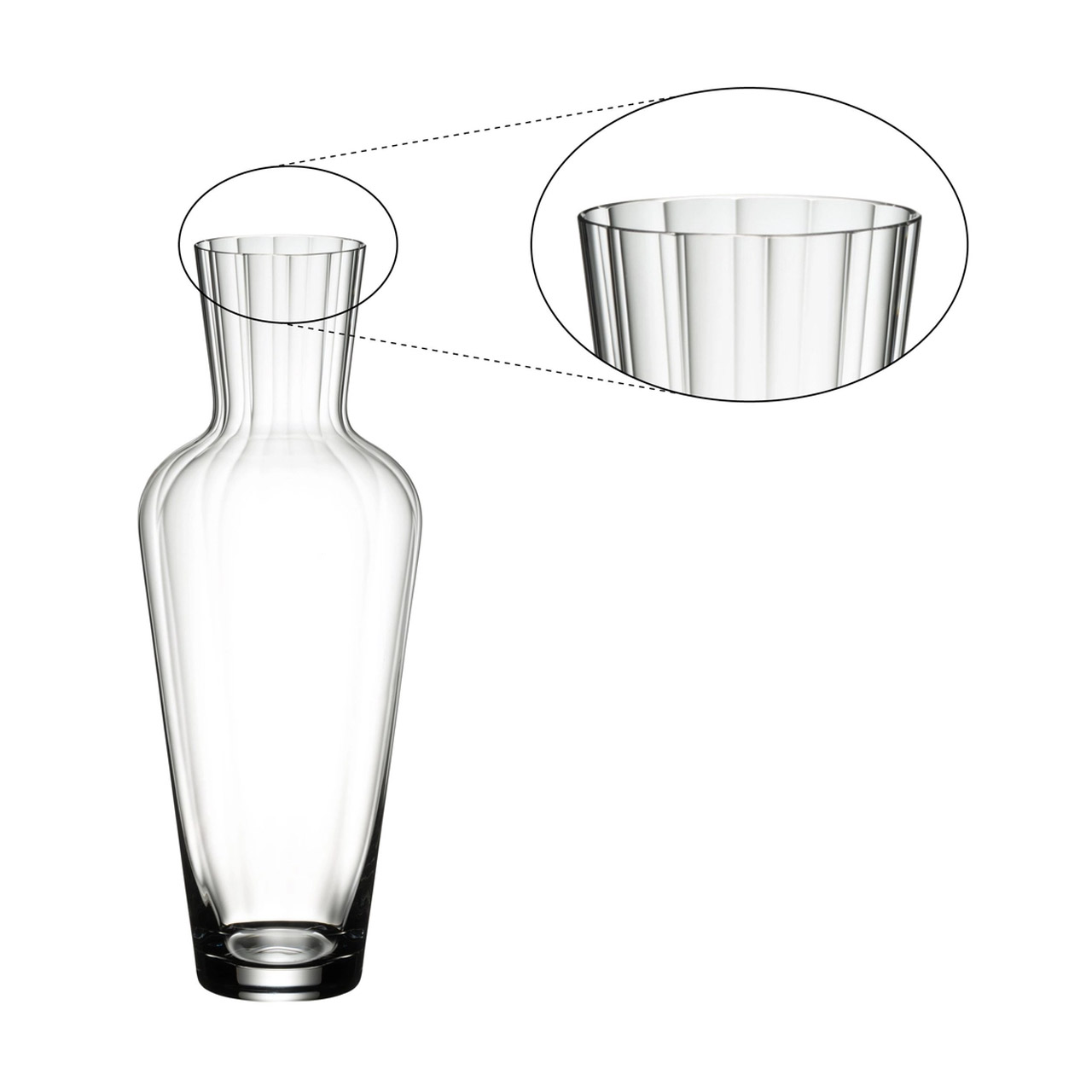 Riesling/Zinfandel glass value pack, 4 pieces + 1 Mosel decanter for free, Krug, Glas, Töpferei, Vase, Flasche