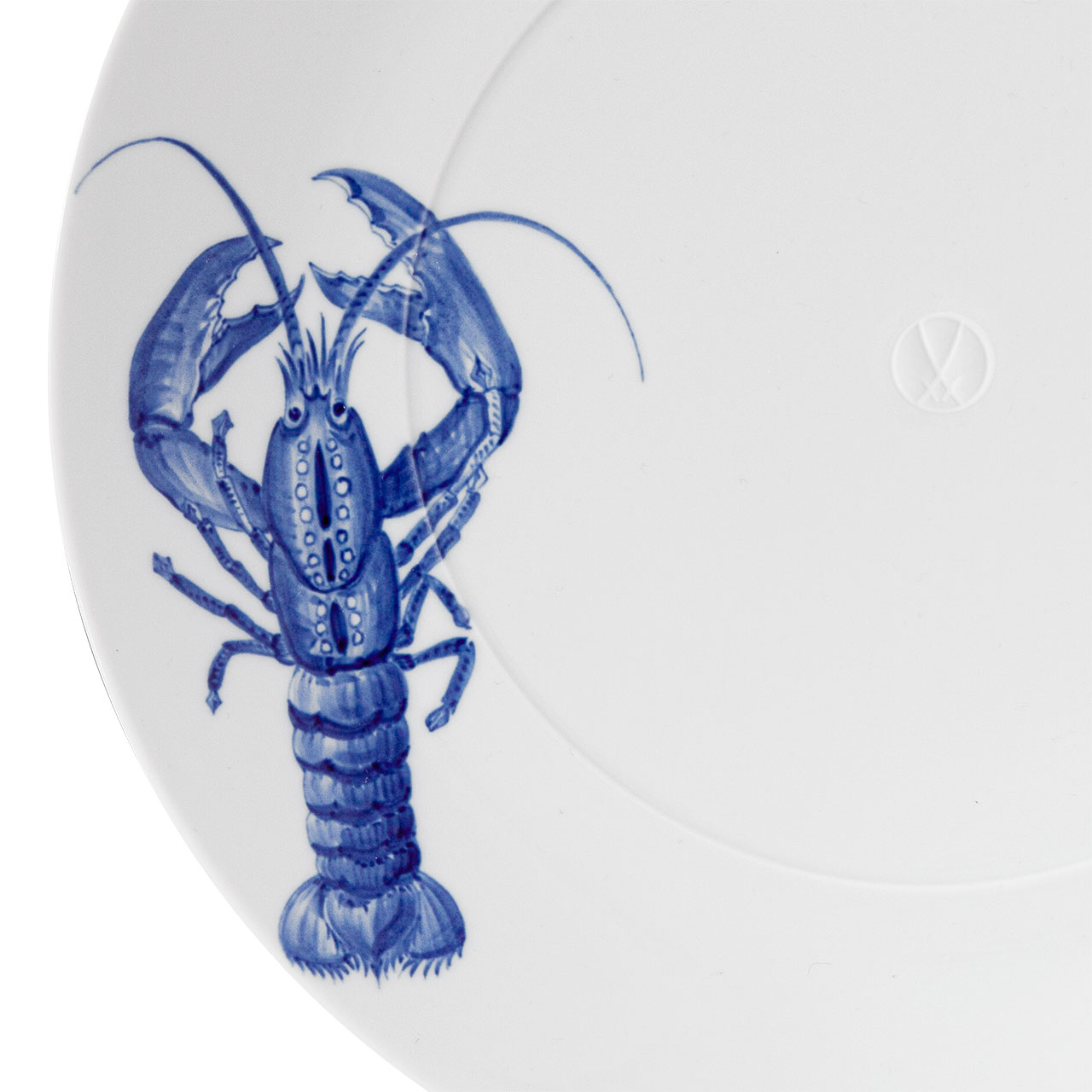 Dinner plate 30 cm motif lobster, Essen, Meeresfrüchte, Tier, Crawdad, Leben im Meer