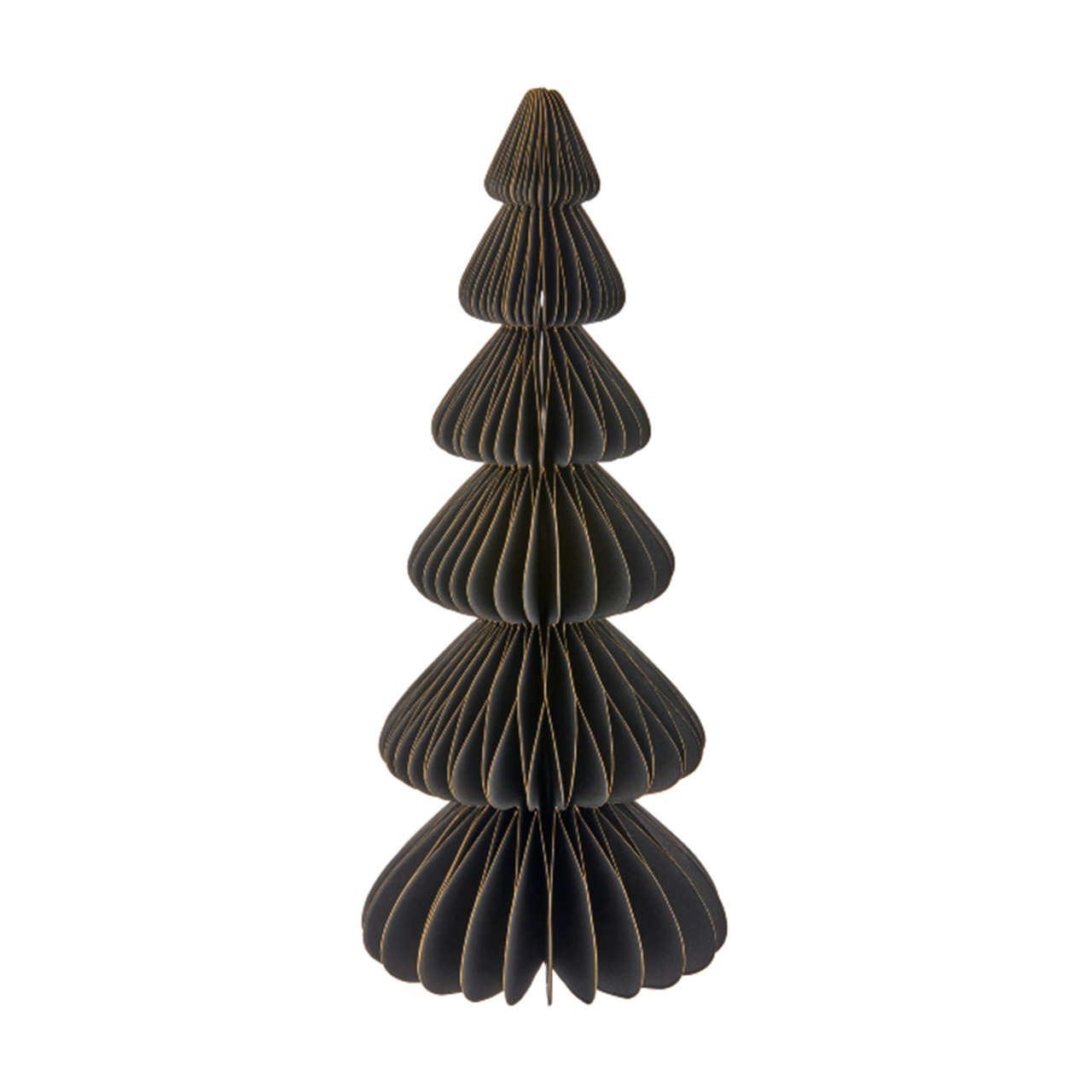 Decorative tree with magnetic closure 32 cm black, Lampe, Glas, Töpferei