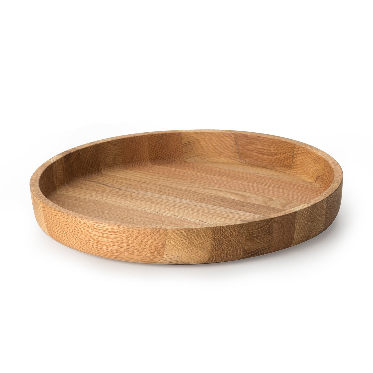 Tray 38x5.4 cm oak, Tablett