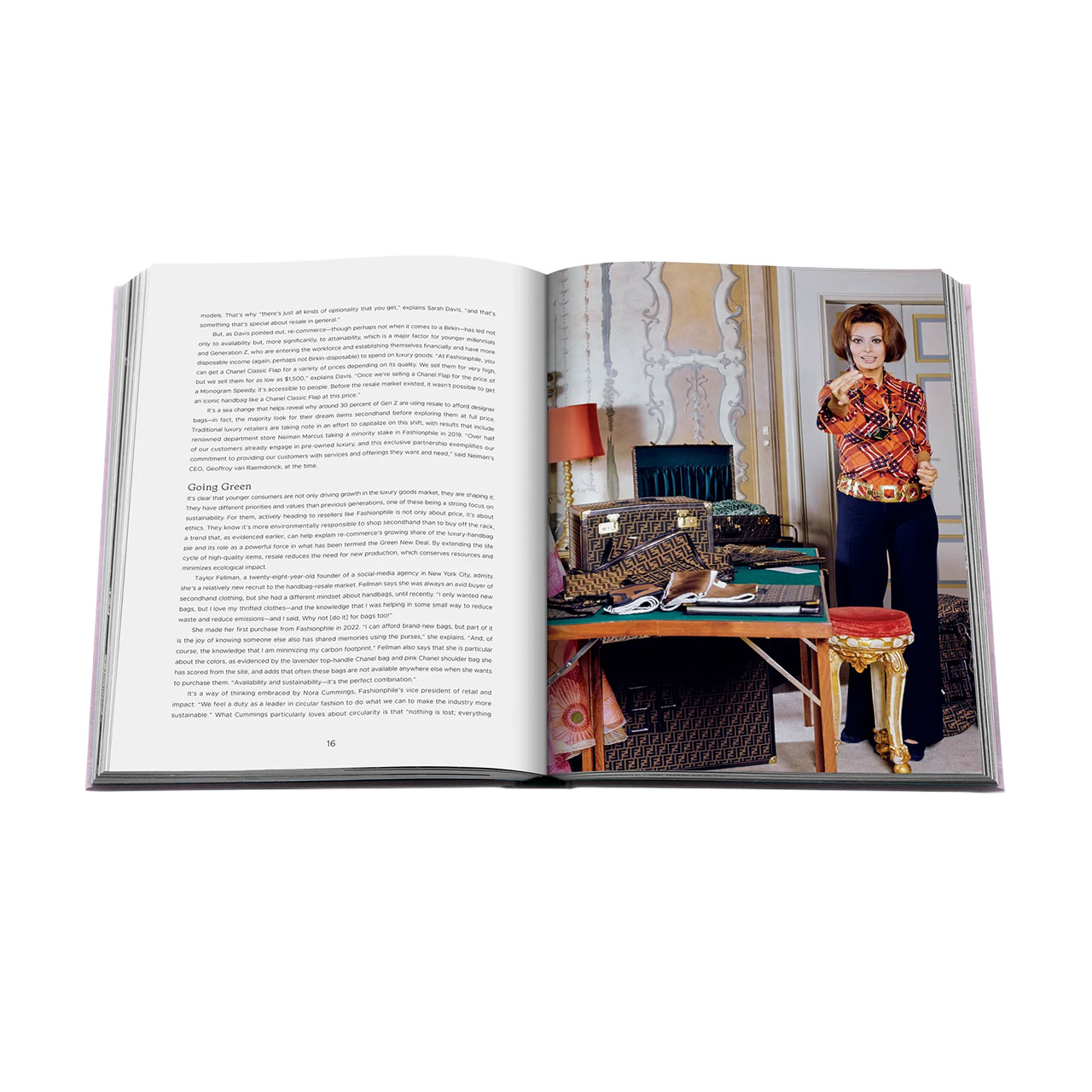 Picture Book The Book of Iconic Bags, Publikation, Buch, Erwachsener, Person, Frau