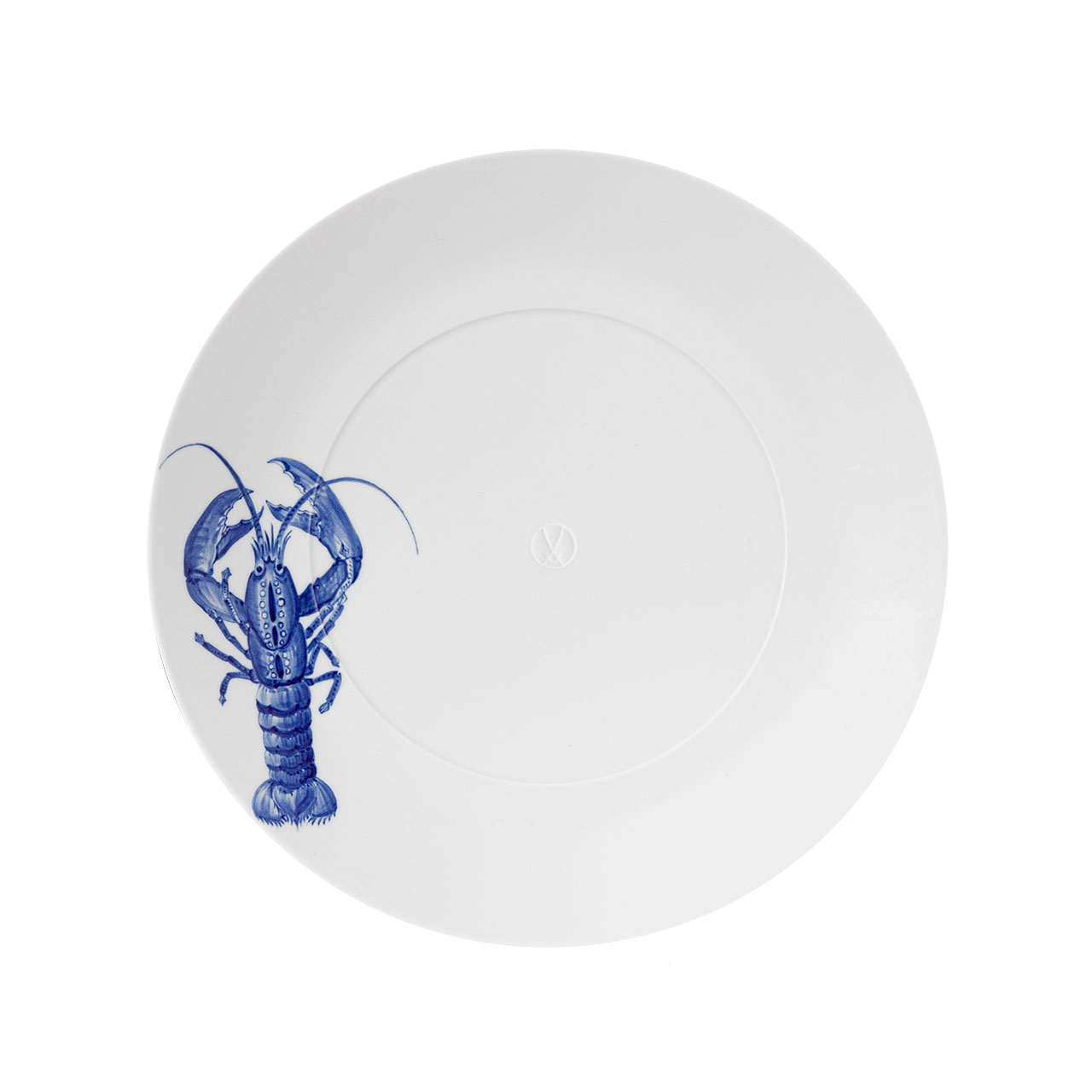 Dinner plate 30 cm motif lobster, Porzellan, Crawdad, Essen, Meeresfrüchte, Teller