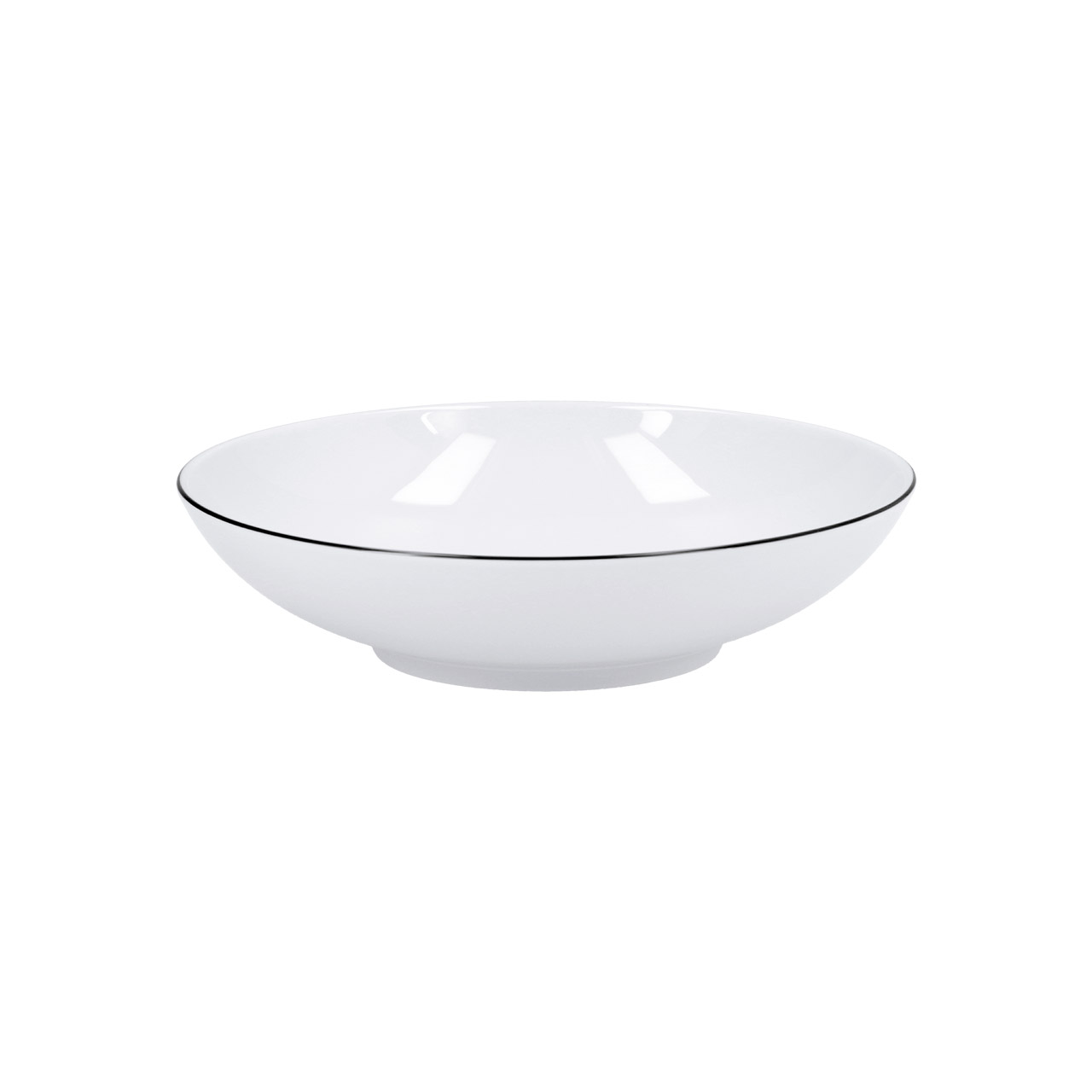Bowl round flat 23 cm, Schale, Suppenschüssel