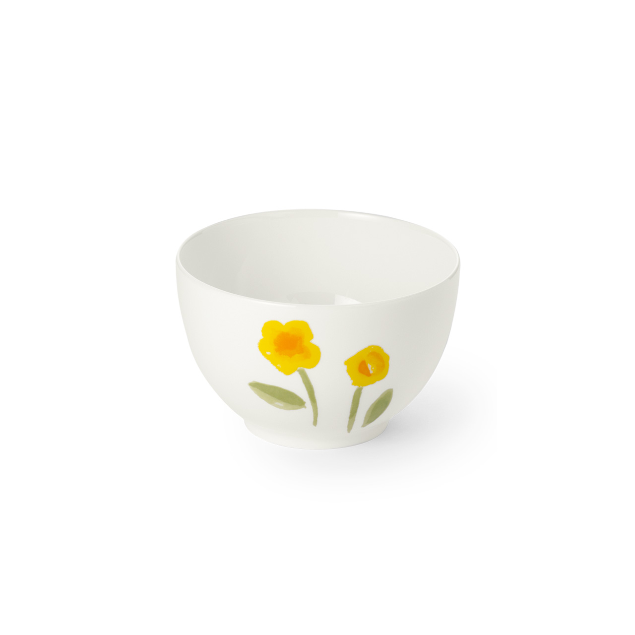 Bowl 12.5 cm0.40 l yellow, Schale, Suppenschüssel, Tasse