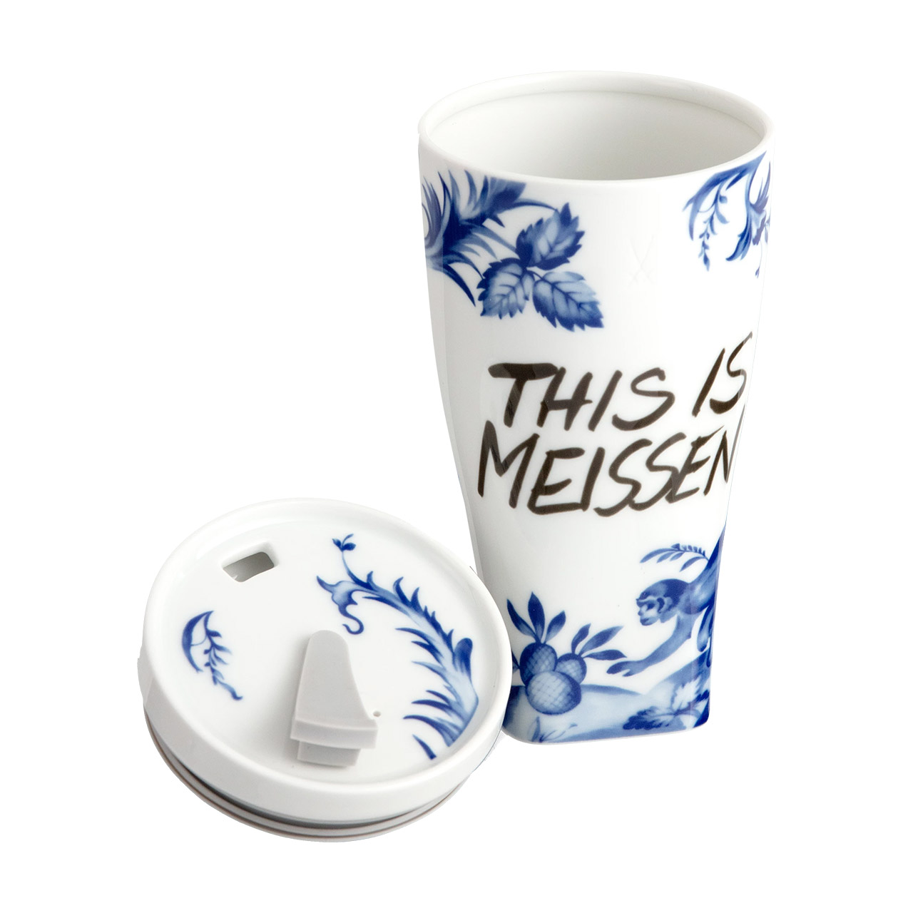 Coffee to go mug Monkey & Sloth with cuff