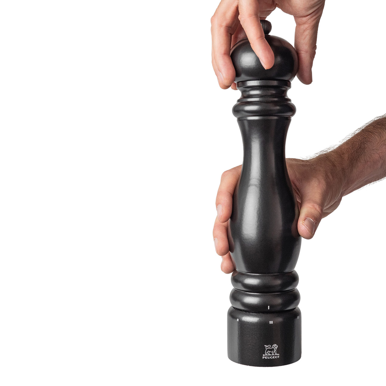 Salt mill 30 cm black satin, Flasche