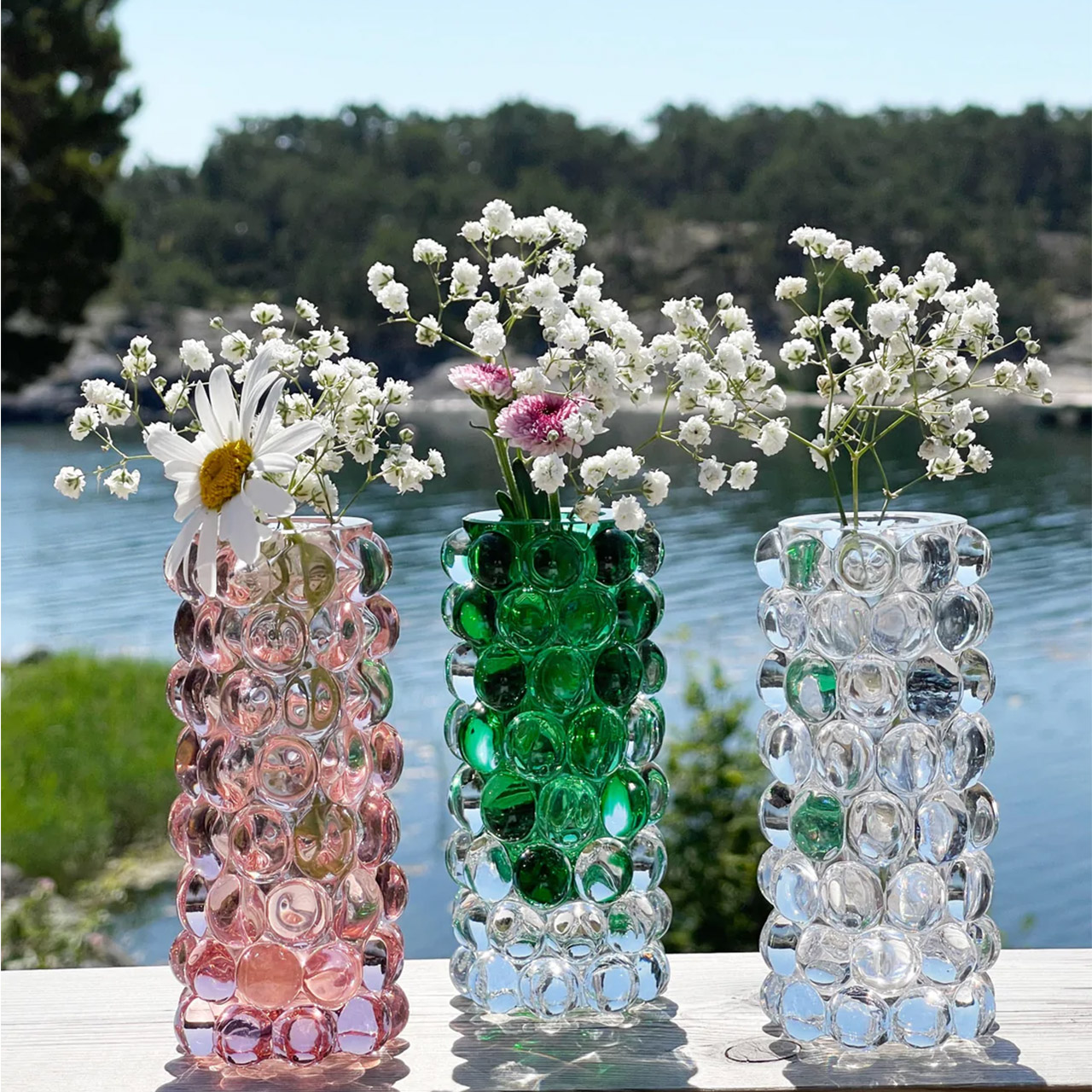 Vase 11 cm grün