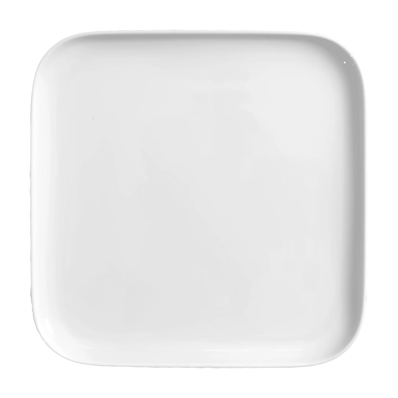 Bread plate 16x16 cm white, Porzellan, Töpferei, Teller, Mahlzeit, Weißes Brett