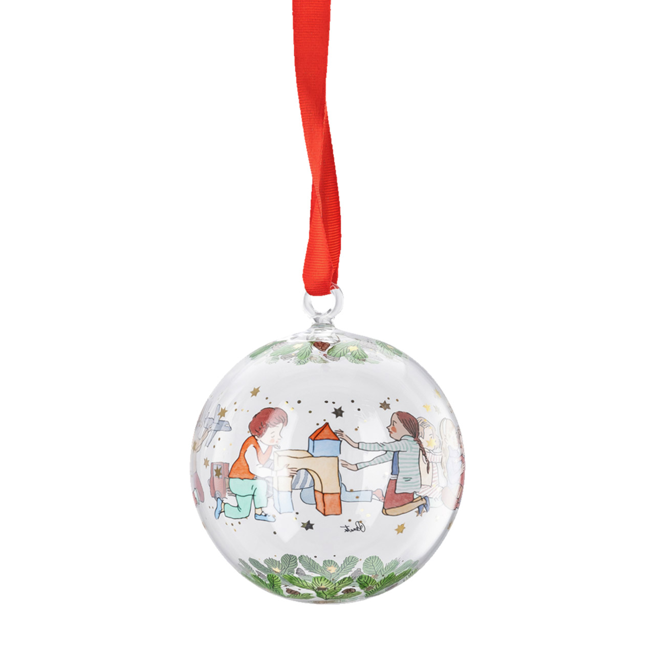 Christmas bauble 2025 6 cm, Zubehor, Ornament, Person