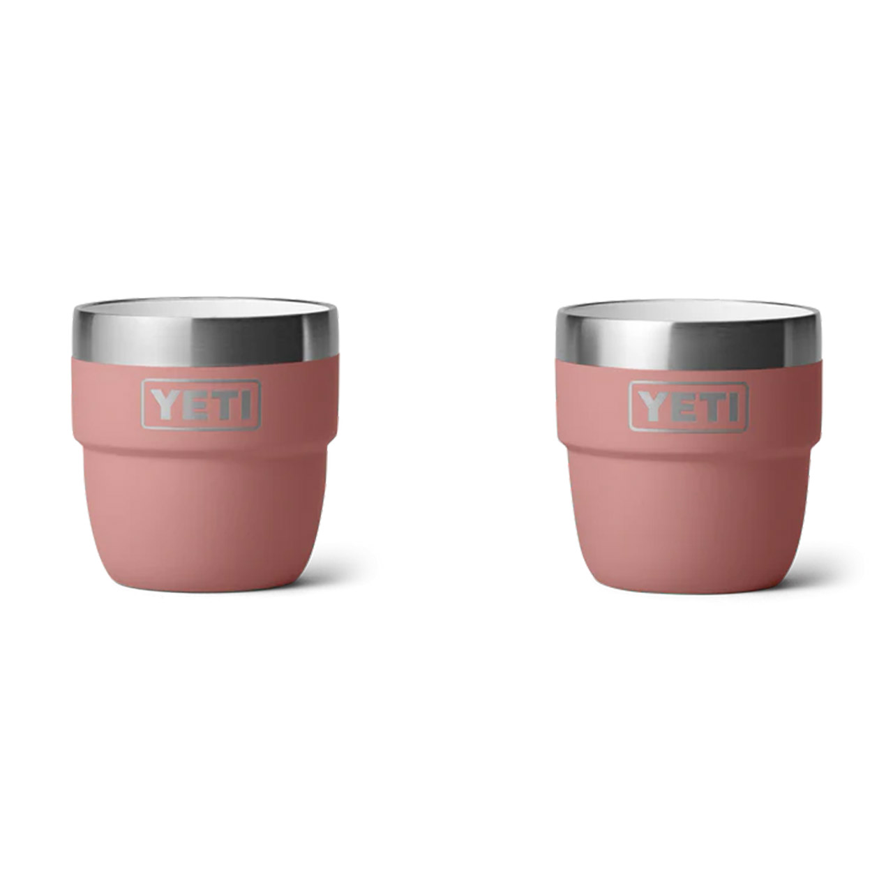 Stackable mug set 0.12 l sandstone pink 2 pieces