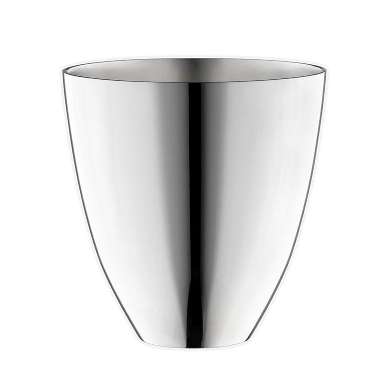Icebucket silver plated, Schale, Glas