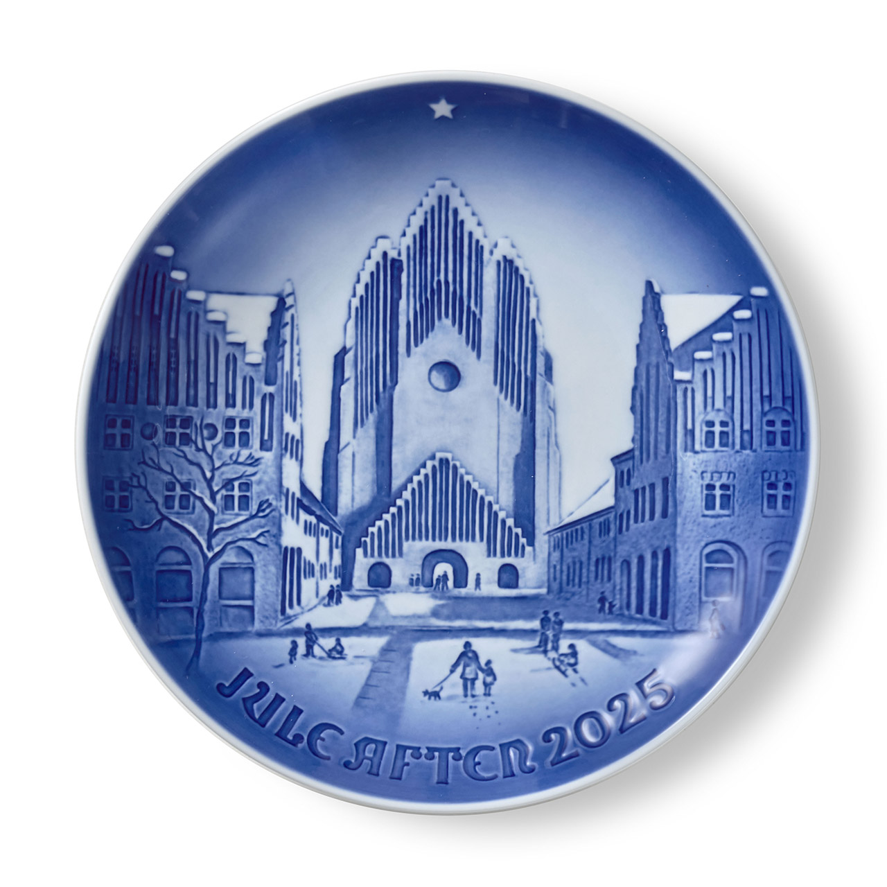 Christmas plate 2025 18 cm, Kunst, Porzellan, Töpferei, Architektur, Gebäude