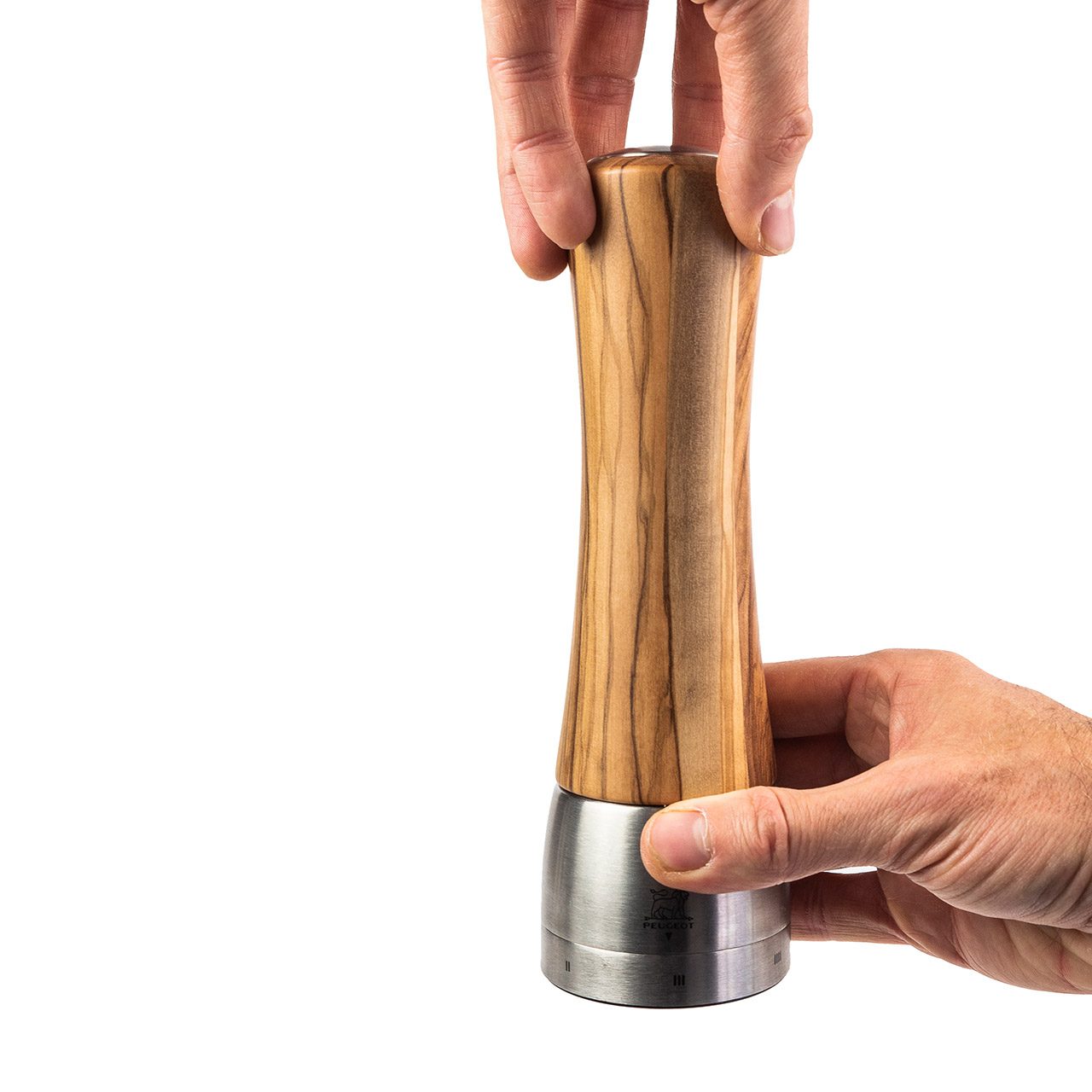 Salt Mill 21 cm Olive wood/Stainless steel