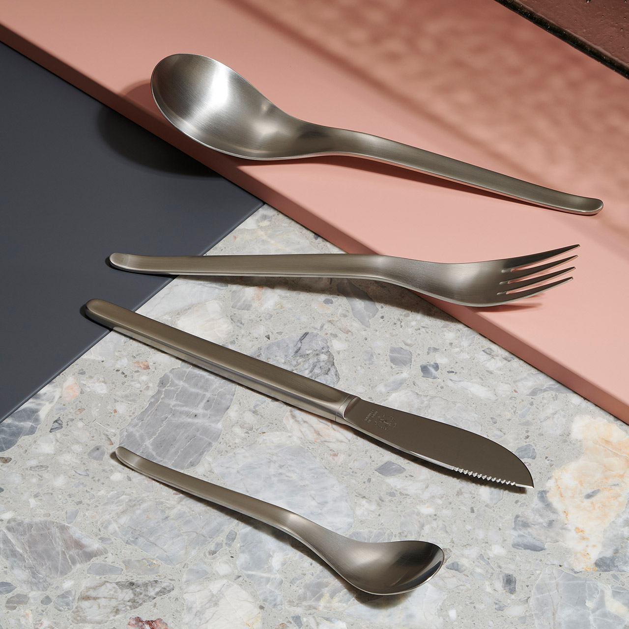 Dinner Cutlery-Set 4-pcs. Special Price, Besteck, Gabel, Löffel, Dolch, Waffe