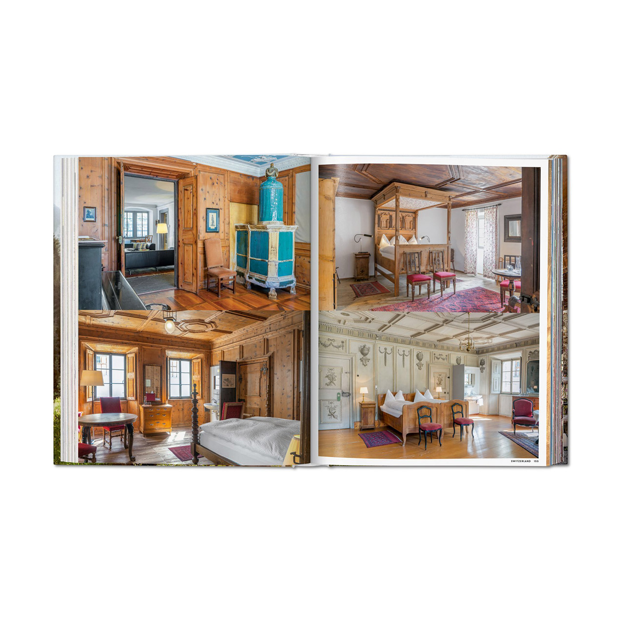 Great Escapes Alps The Hotel Book, Innenarchitektur, Holz, Bodenbeläge, Wohnzimmer, Tür