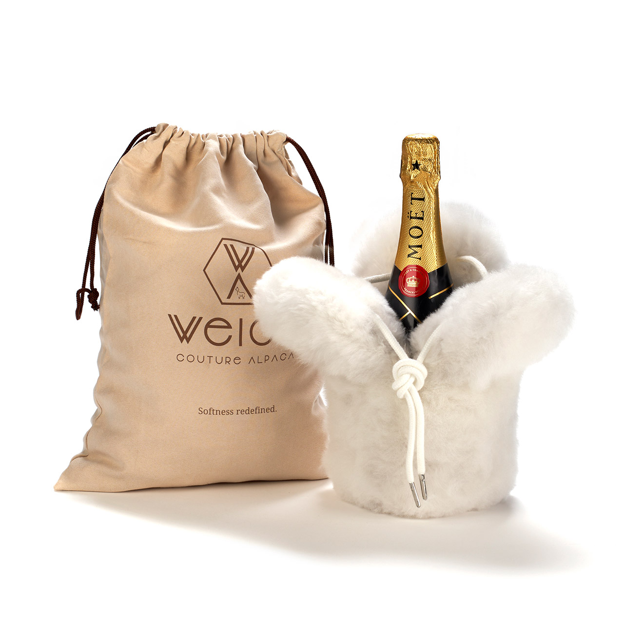 Bottle Cooler pearl white, Tasche, Flasche, Zubehör, Handtasche