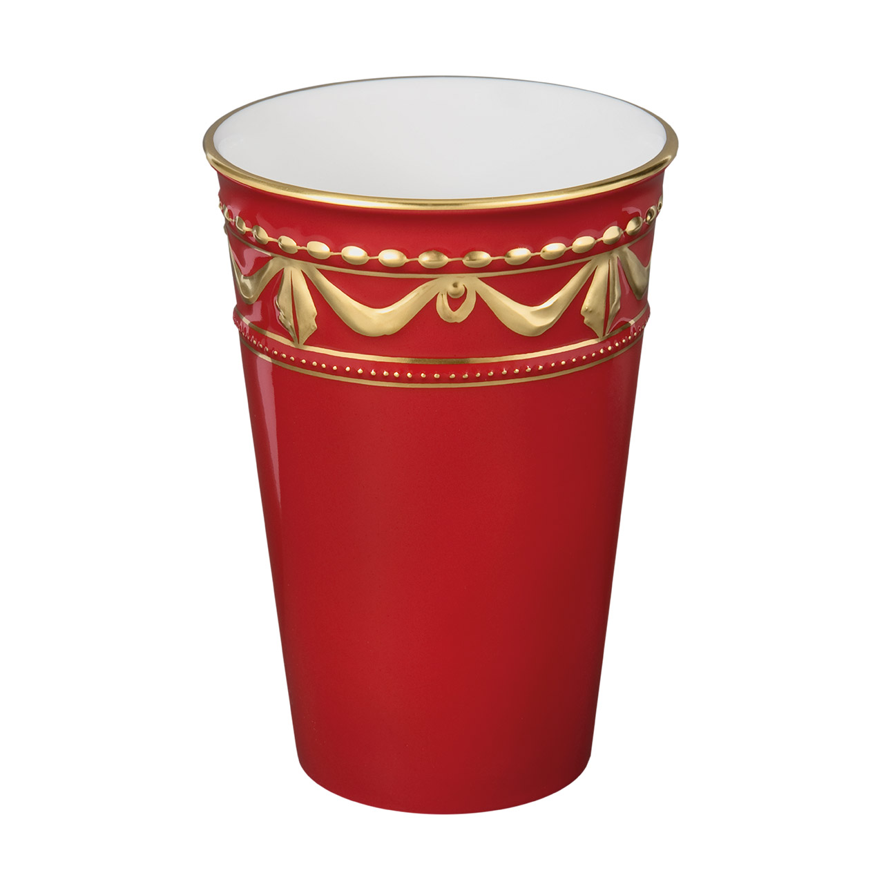 Mug 0.35 l rot, Pokal, Trommel, Musikinstrument, Schlagzeug