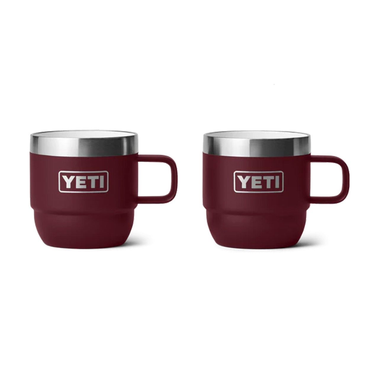 Stackable mug set 0.18 l wild wine red 2 pieces
