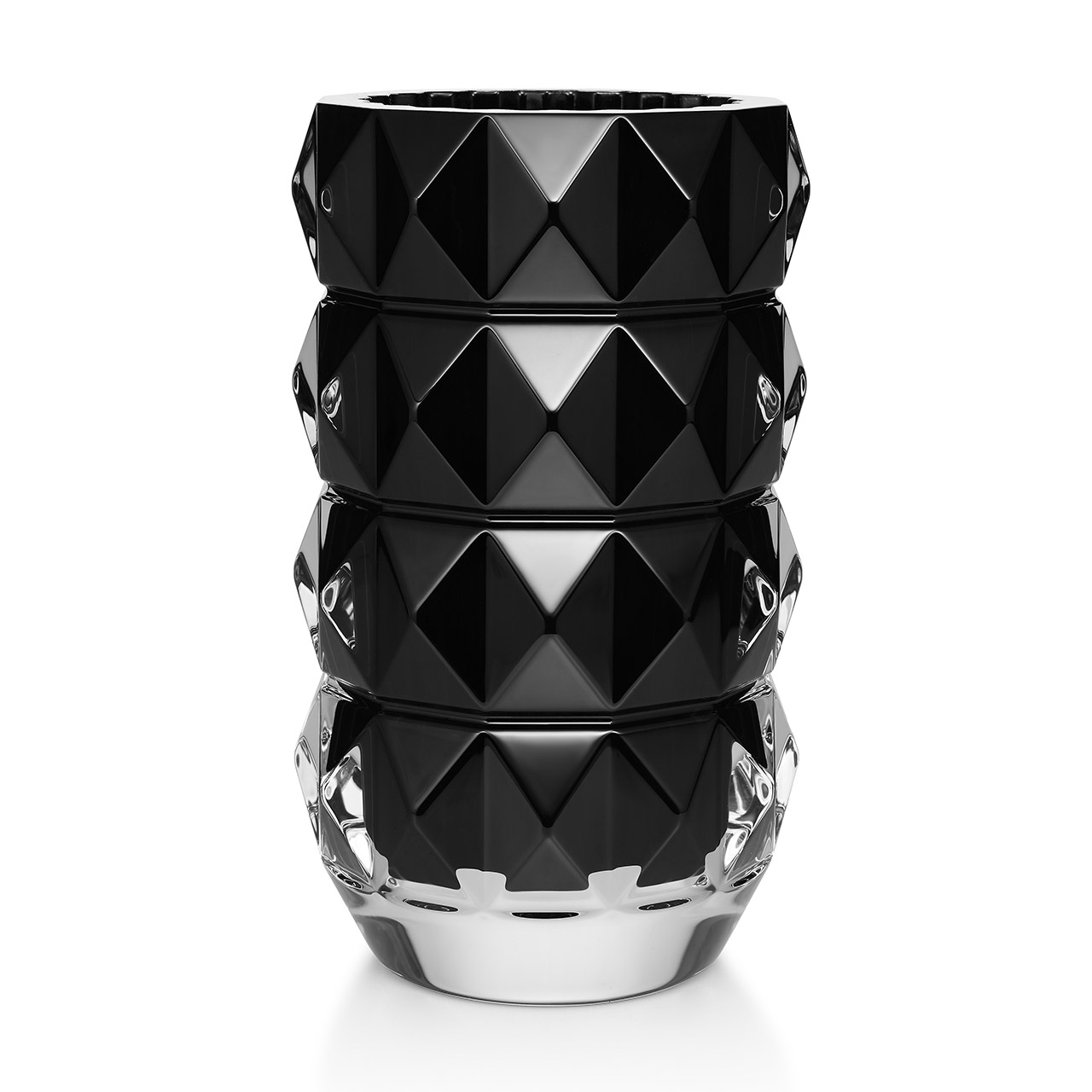 Vase round 23 cm black, Schale, Krug, Töpferei, Vase