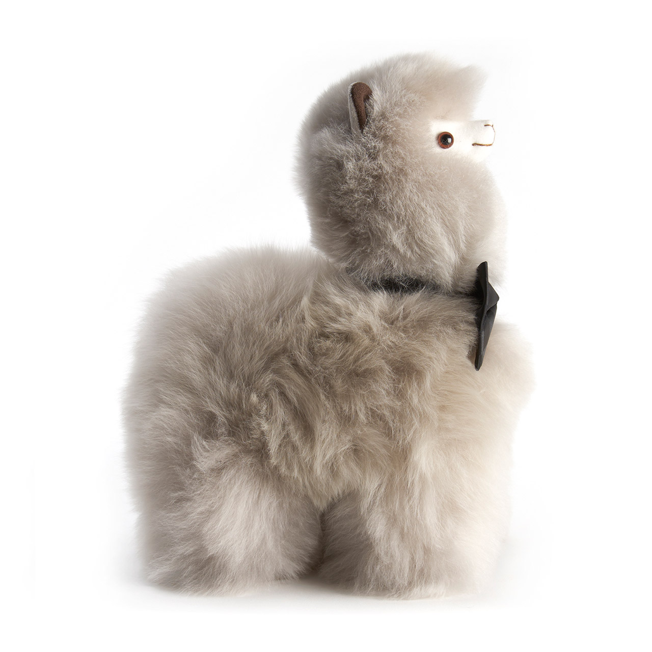 Plush Toy Alpaca medium silver gray, Plüsch, Spielzeug, Tier, Vogel