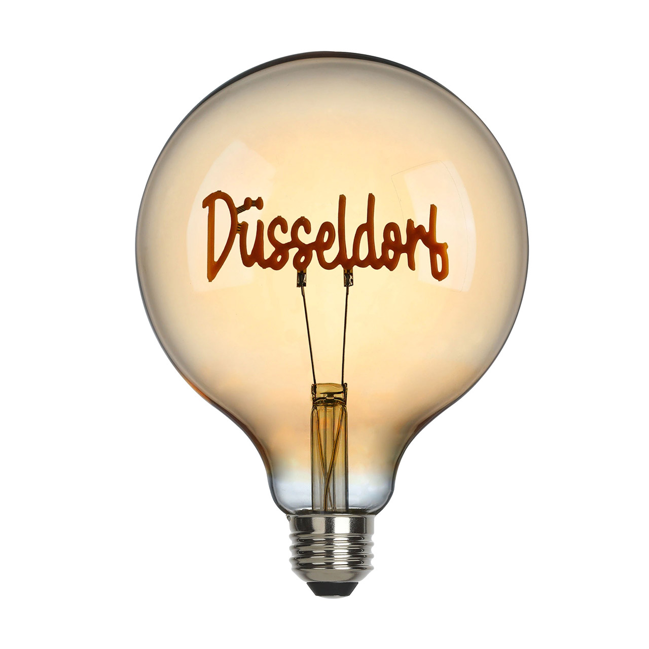 Decorative bulb LED DÜSSELDORF amber, Licht, Glühbirne