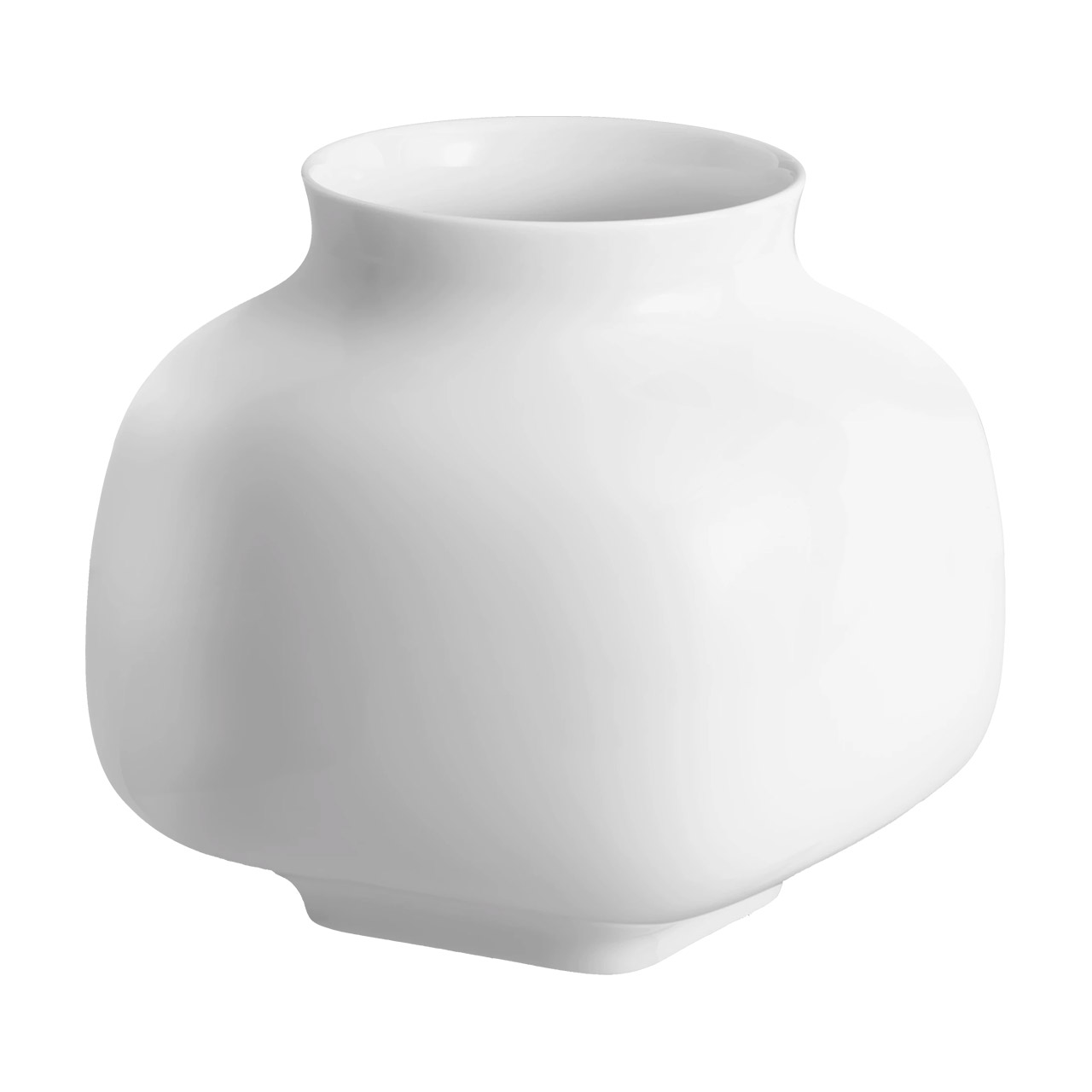 Vase 17.5 cm white, Töpferei, Krug, Vase, Kunst, Porzellan