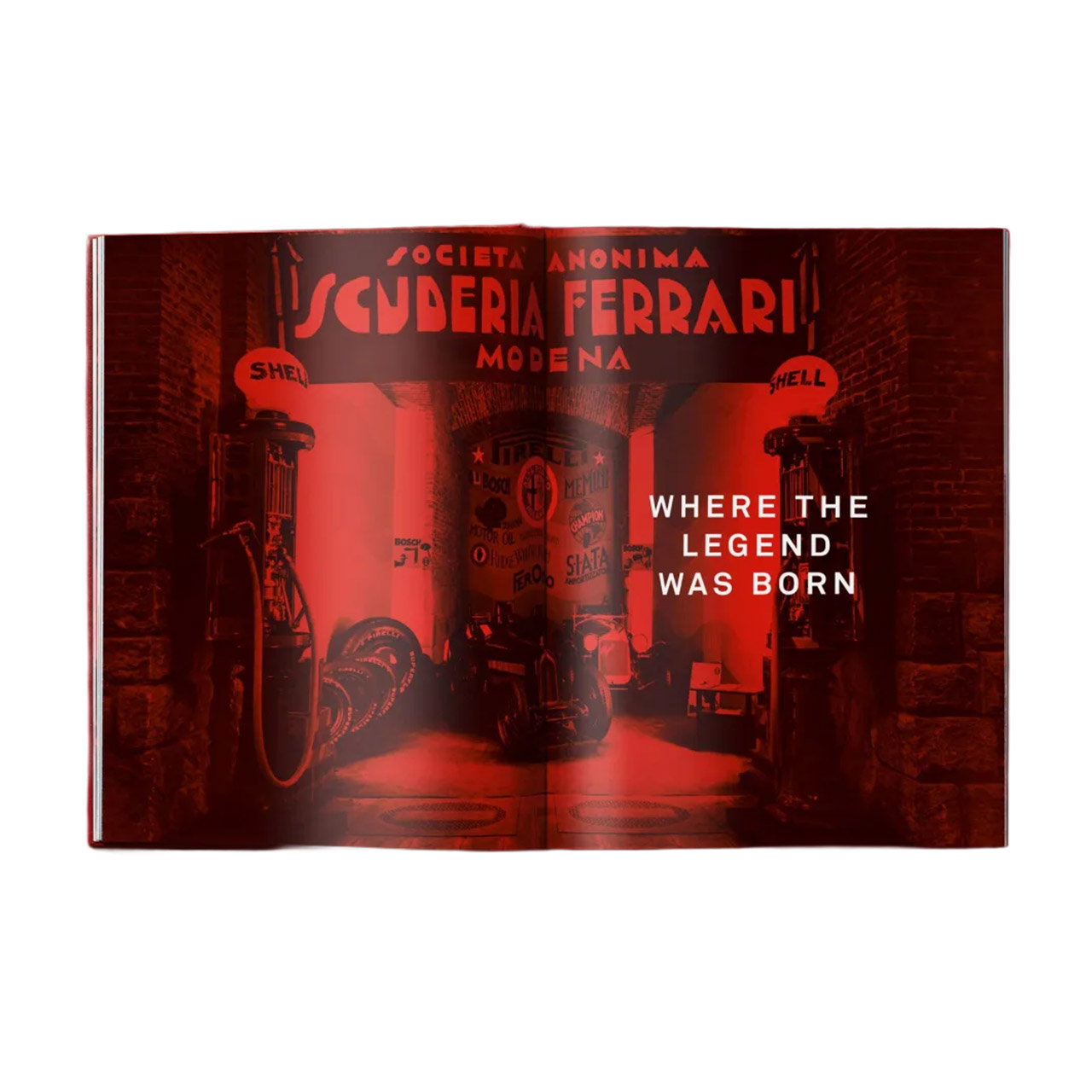 Coffee Table Book Ferrari, Werbung, Plakat