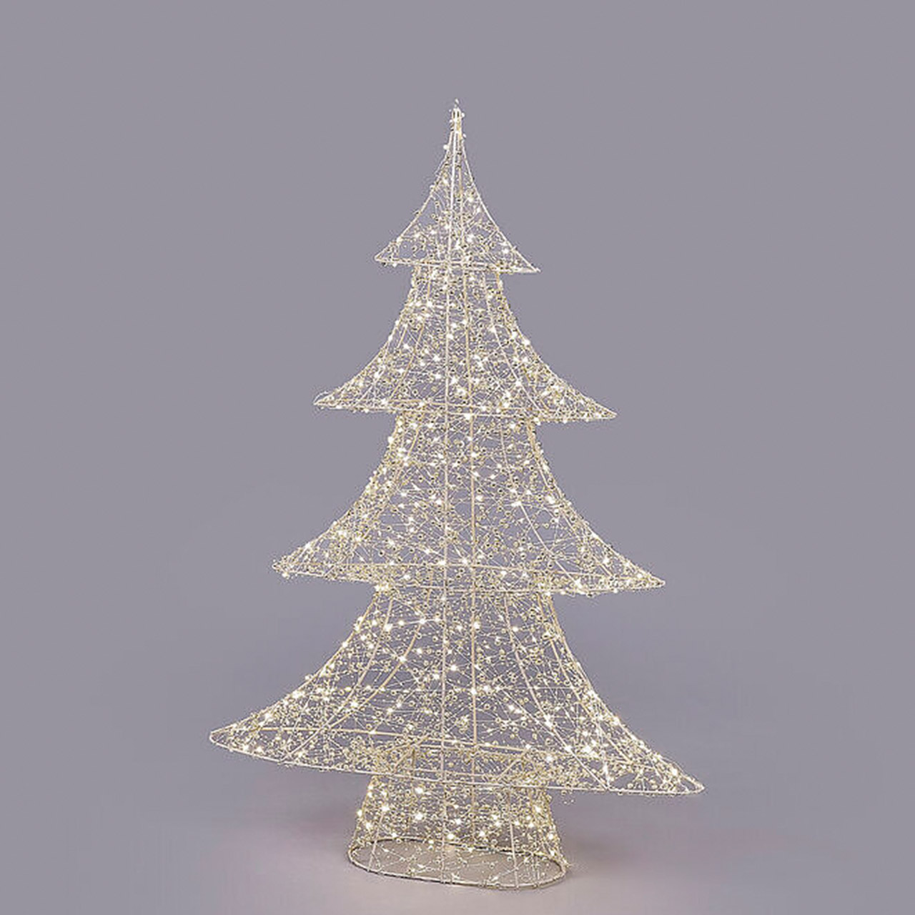 Christmas tree LED with pearls 100 cm gold, Weihnachten, Weihnachtsdekorationen, Festival, Kronleuchter, Weihnachtsbaum