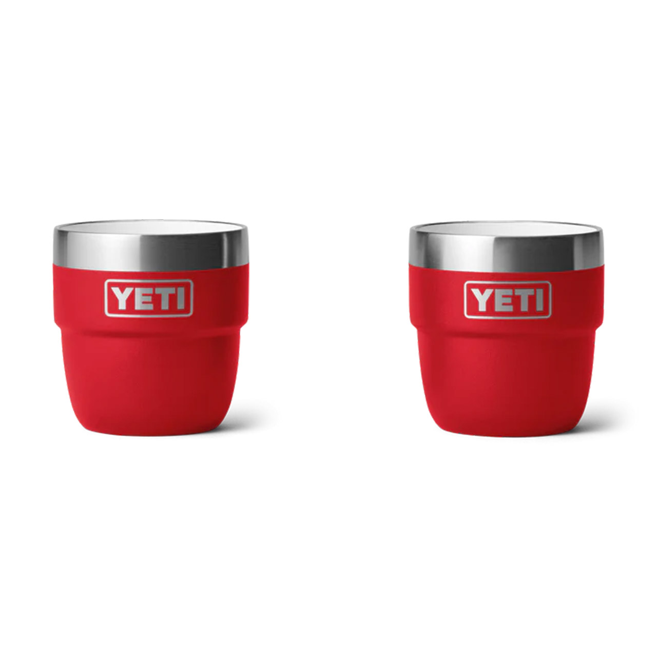 Stackable mug set 0.12 l rescue red 2 pieces