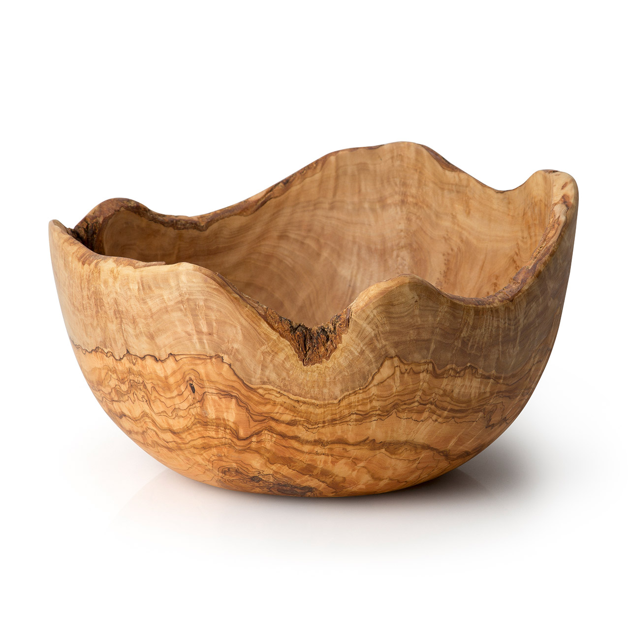 Natural olive wood bowl, Schale, Suppenschüssel, Holz
