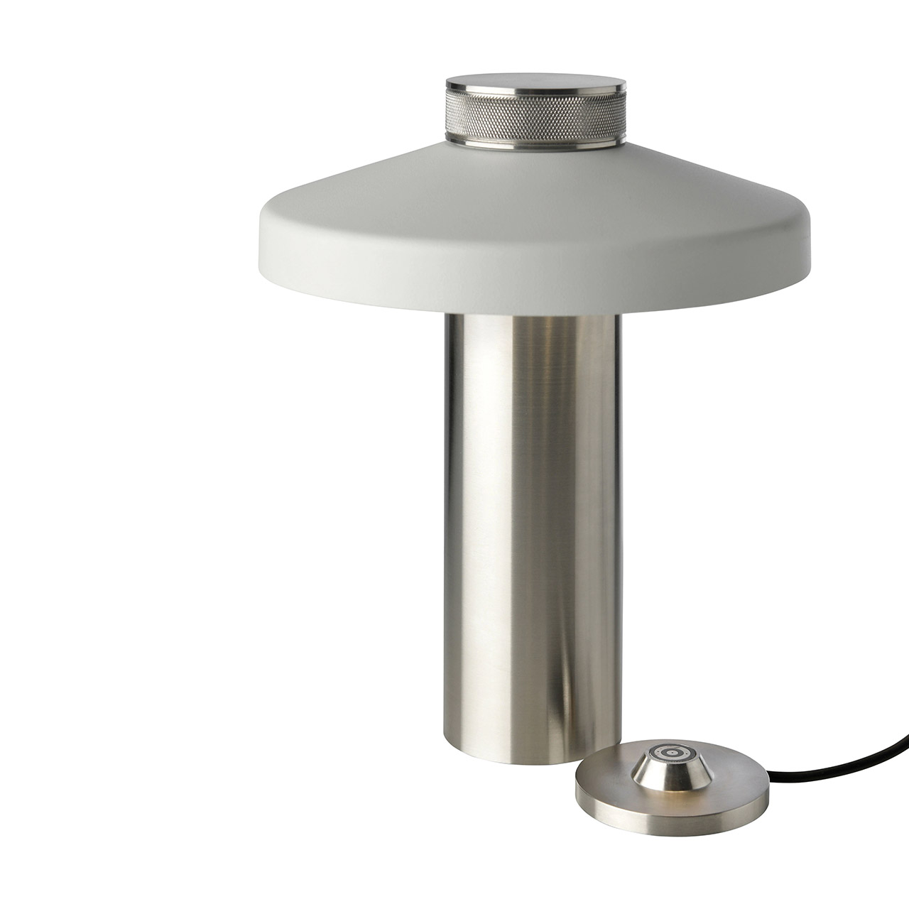 Table lamp LED 22 cm dimmable white, Lampe, Tischlampe