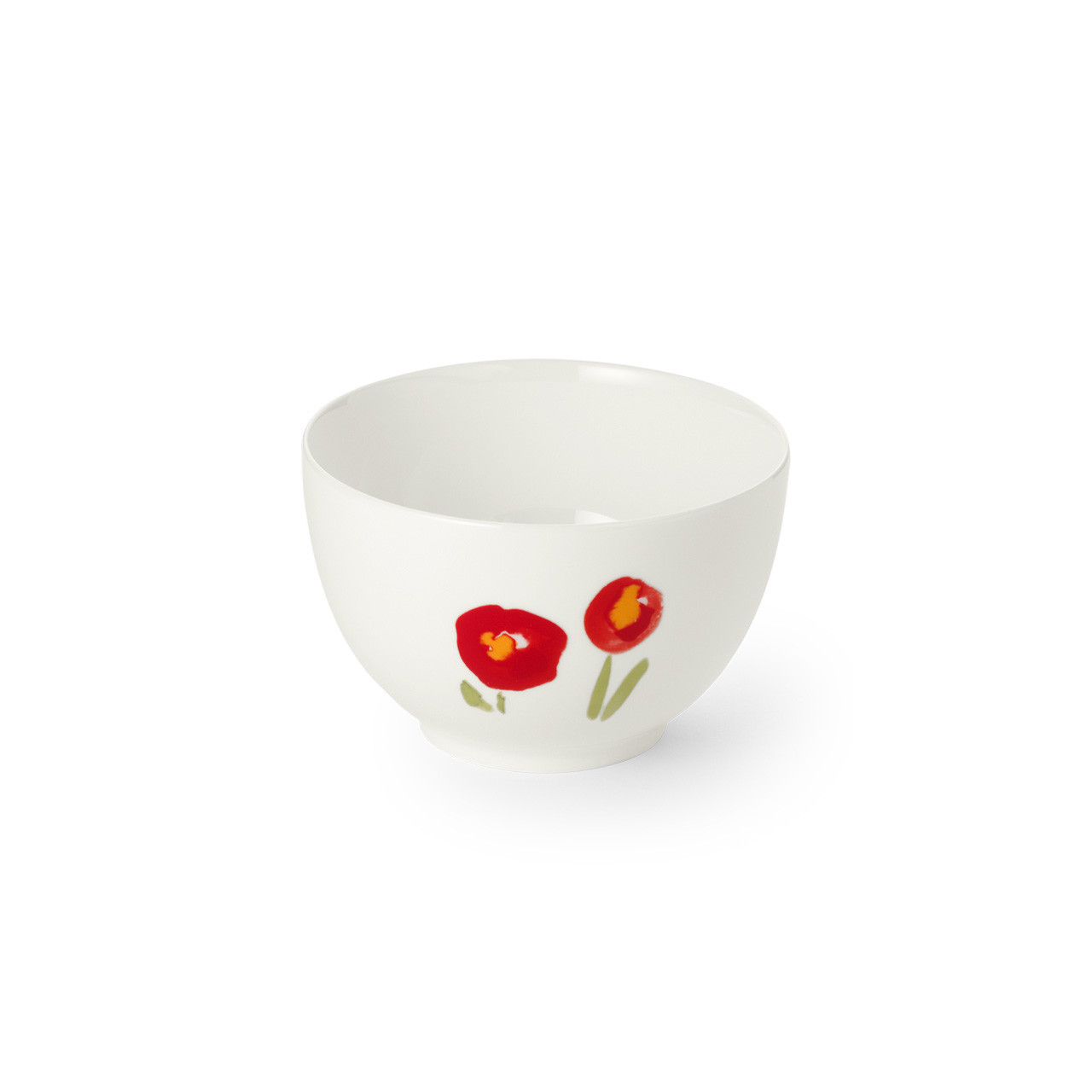 Bowl 12.5 cm/0.40 l poppy, Schale, Suppenschüssel, Tasse