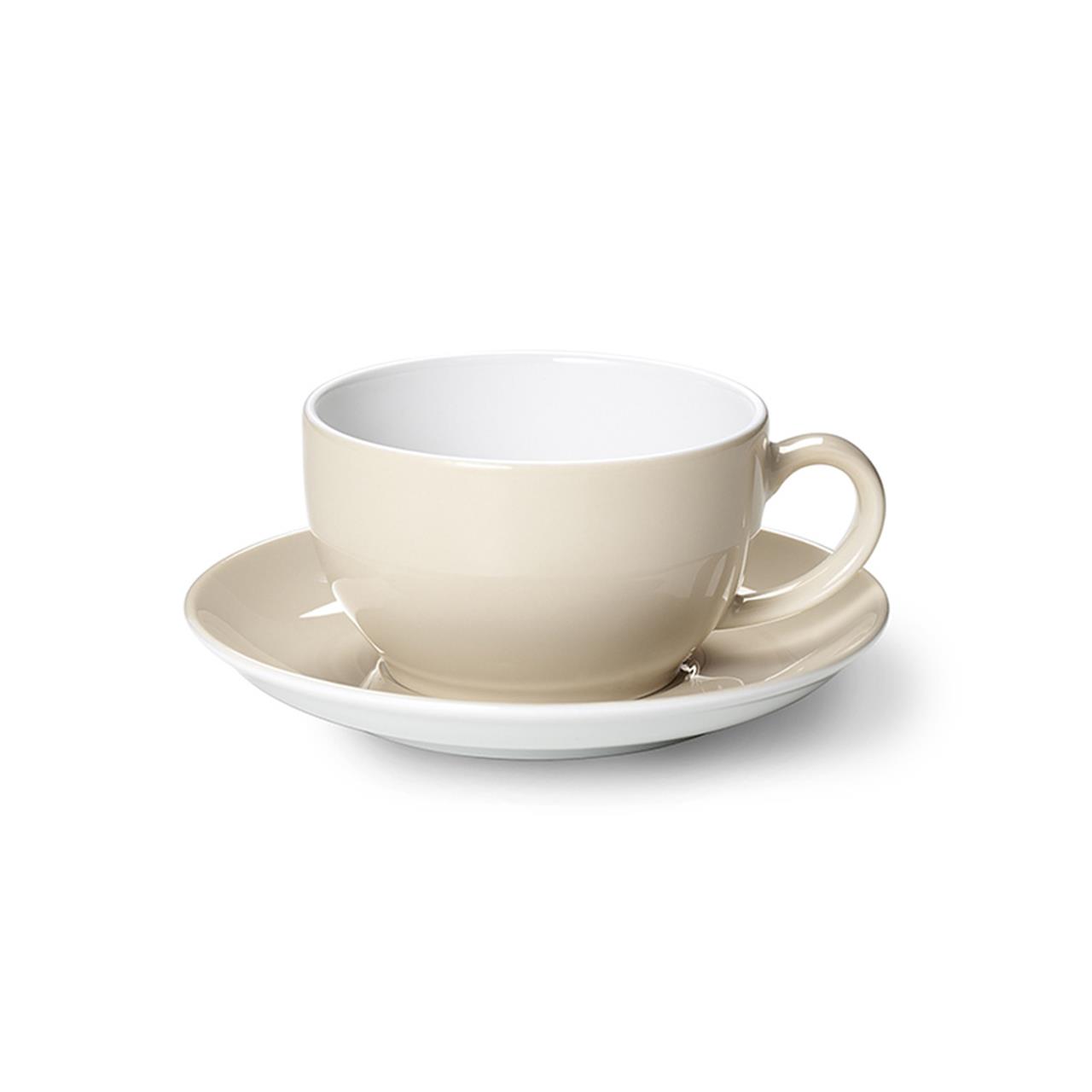 Coffee cup with saucer 0.25 l, Untertasse, Tasse