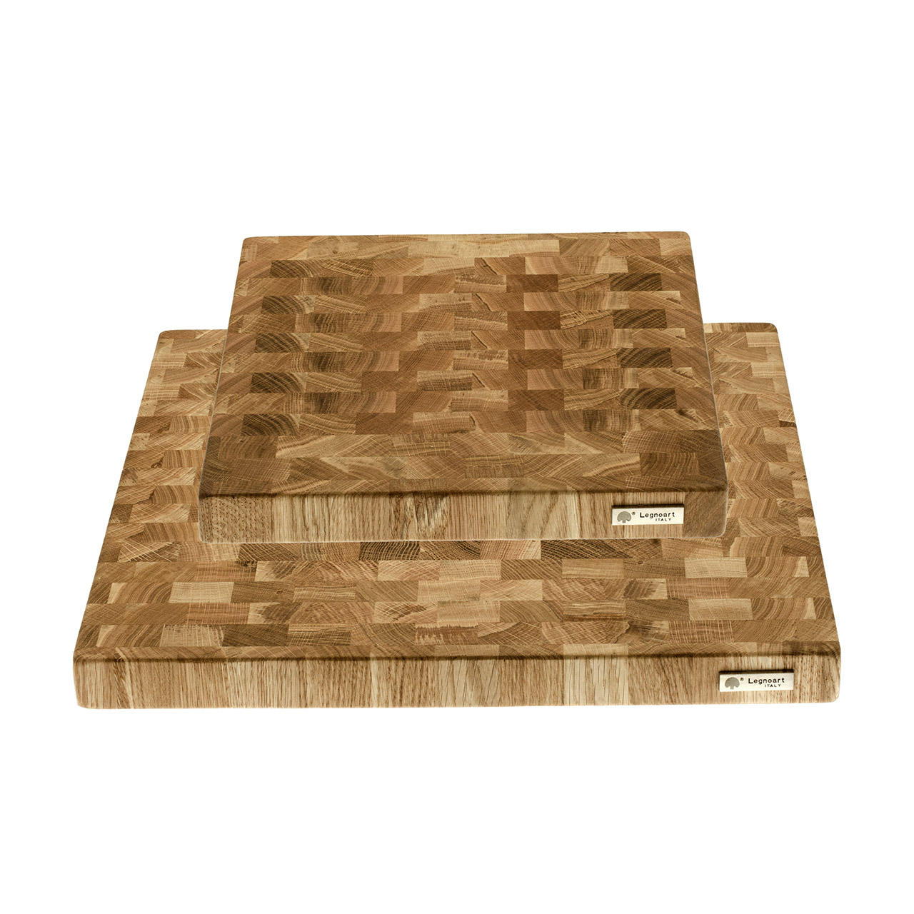 Chopping block end grain oak wood 50x34x4 cm, Holz, Mobiliar, Tabelle, Sperrholz, Kaffeetisch