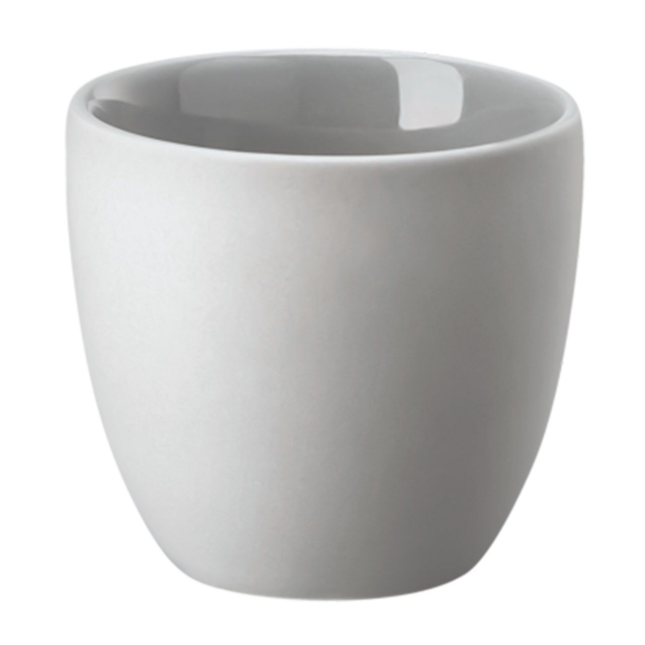 Double-walled espresso cup 0.08 l gentle grey, Schale, Kunst, Porzellan, Töpferei, Suppenschüssel