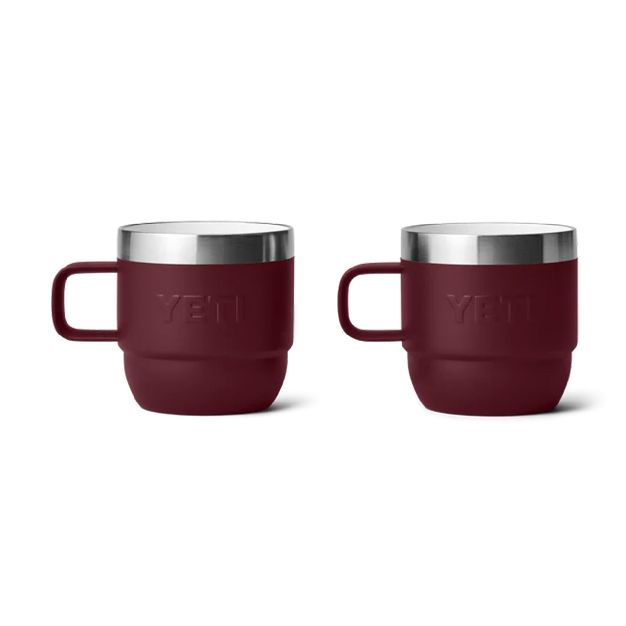 Stackable mug set 0.18 l wild wine red 2 pieces