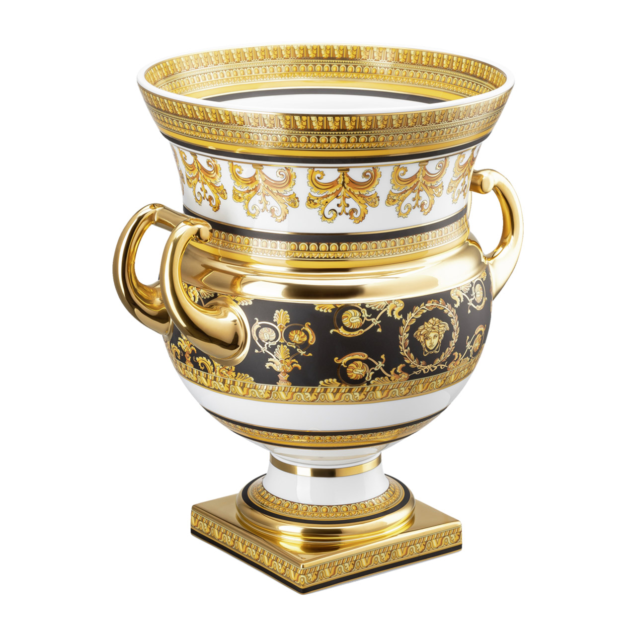 Vase on foot 33 cm I Love Baroque, Kunst, Porzellan, Töpferei, Krug, Tasse
