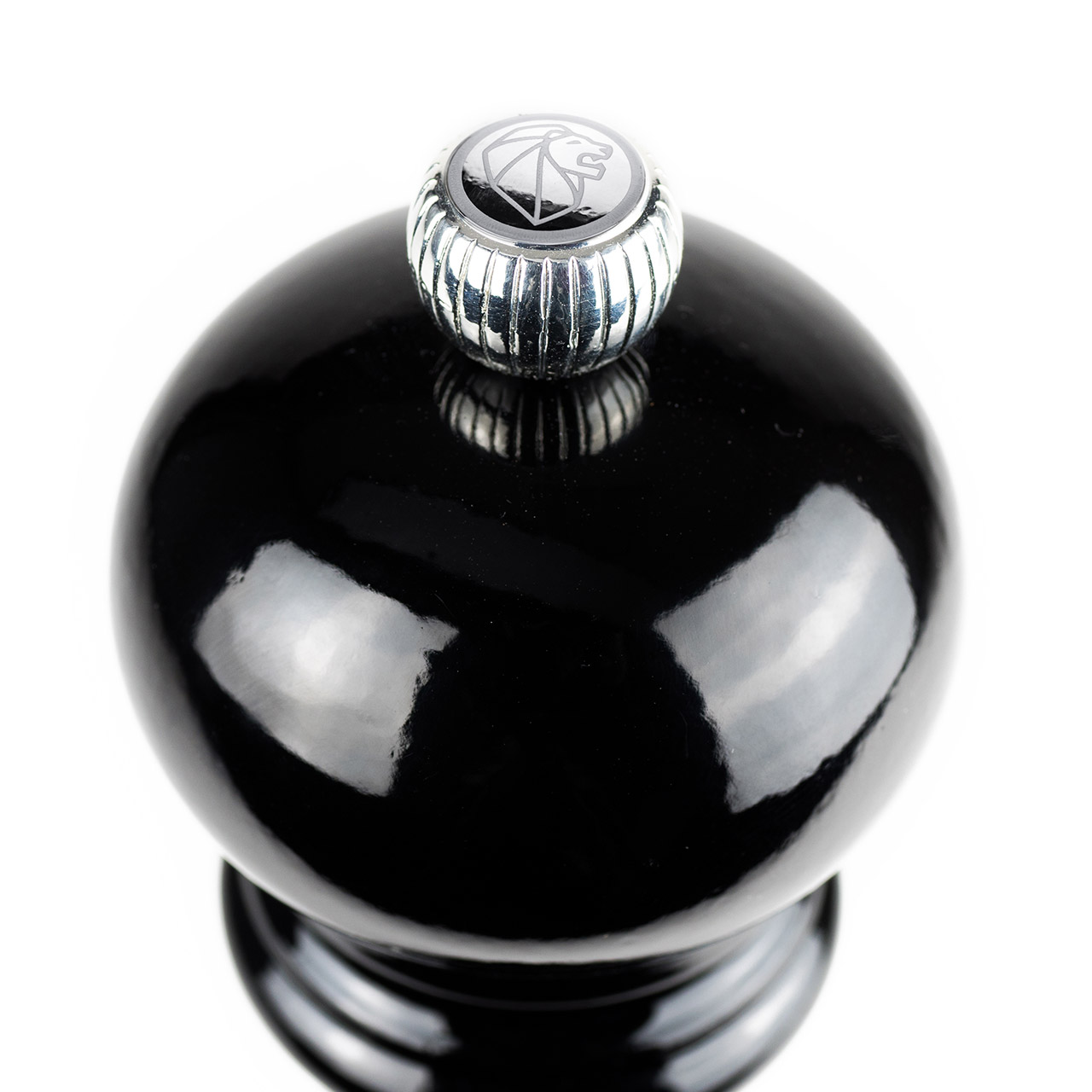 Salt mill 22 cm black lacquered