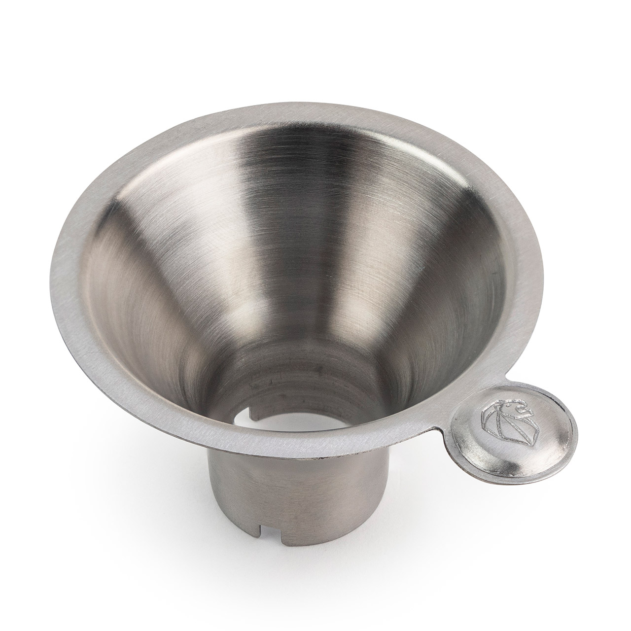 Funnel for mills stainless steel, Schale, Abtropfen lassen