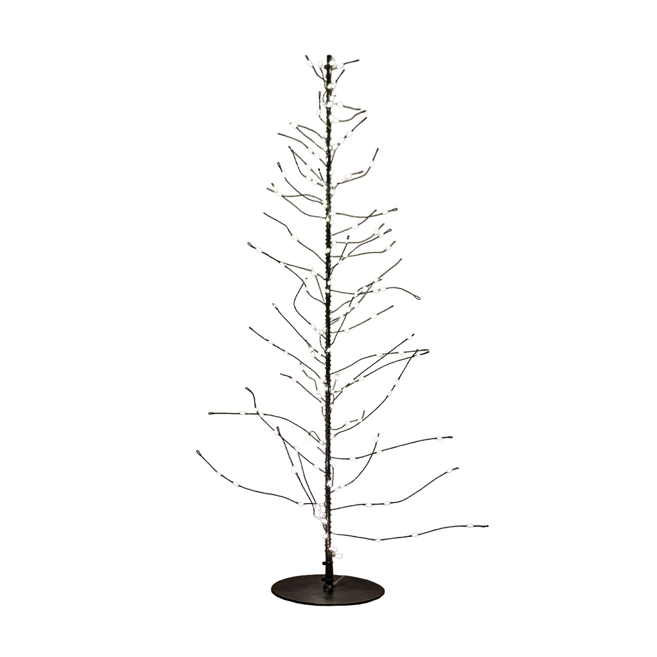 LED glitter tree 60 cm black, Pflanze, Mobiliar